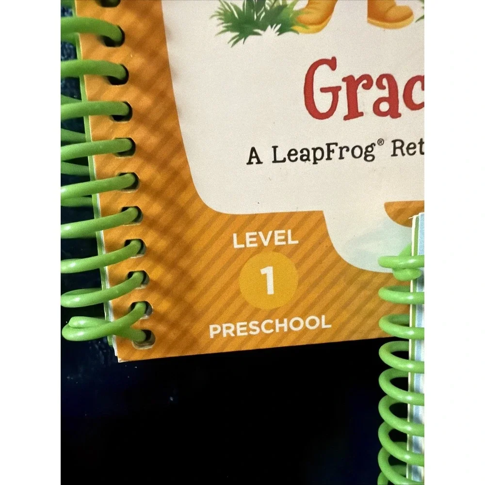 Leap Start 3D Learning System 4 Books Grace Wolf Mice Tested Works Preschool